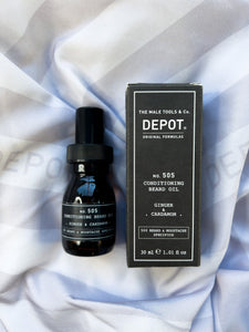 Depot No 505 Conditioning Beard Oil Ginger Cardamom